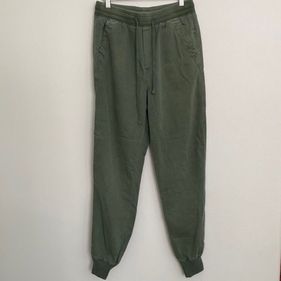 womens Green Jogger Pants - Picture 5 of 7